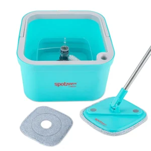 Spotzero By Milton Fresh Flow Flat Squeeze Mop Bucket System